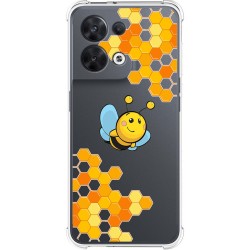 Funda Silicona Antigolpes para Oppo Reno 8 5G diseño Abeja Dibujos