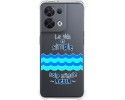 Funda Silicona Antigolpes para Oppo Reno 8 5G diseño Agua Dibujos
