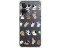 Funda Silicona Antigolpes para Oppo Reno 8 5G diseño Perros Dibujos