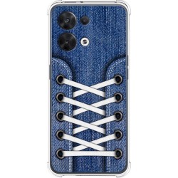Funda Silicona Antigolpes para Oppo Reno 8 5G diseño Zapatillas 01 Dibujos