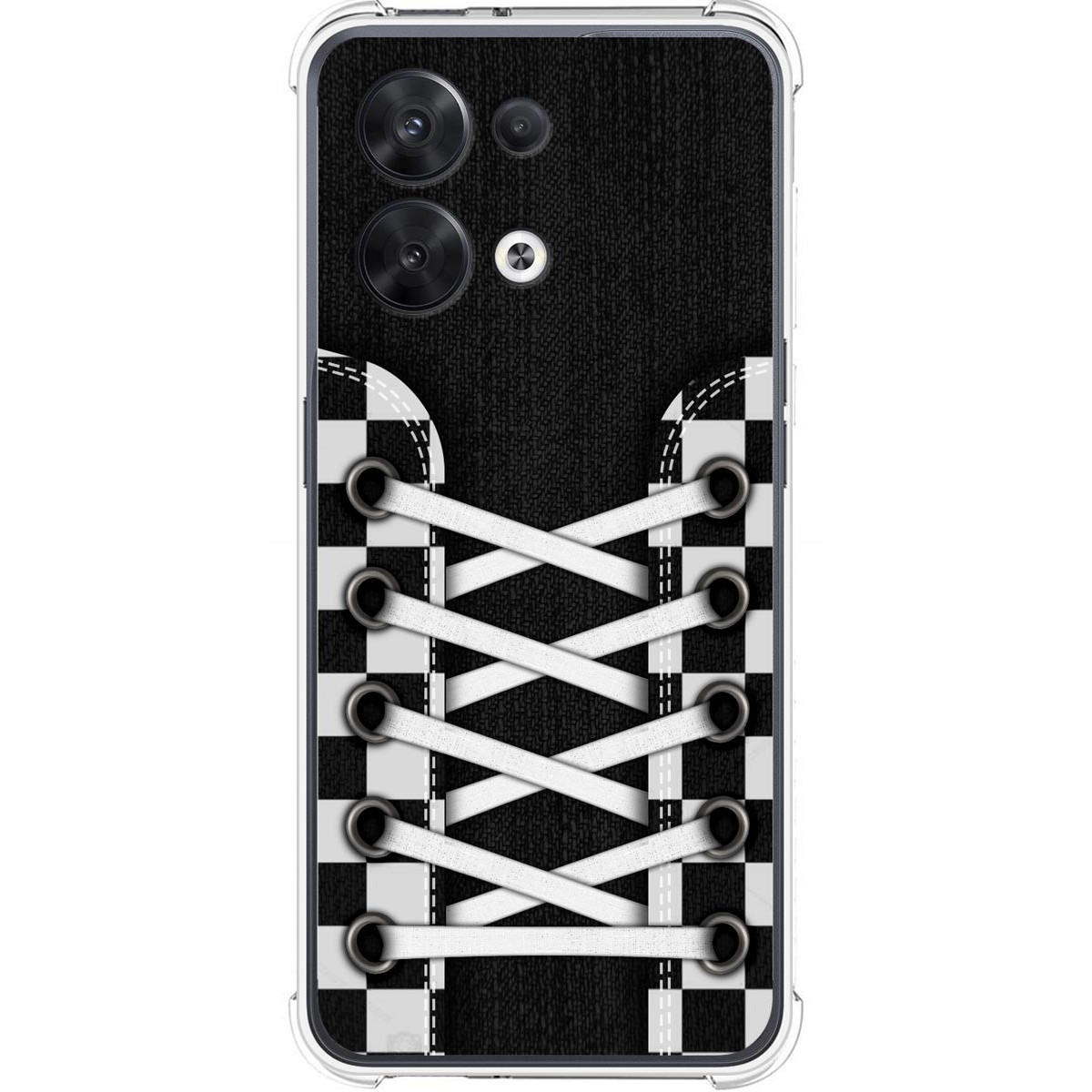 Funda Silicona Antigolpes para Oppo Reno 8 5G diseño Zapatillas 03 Dibujos