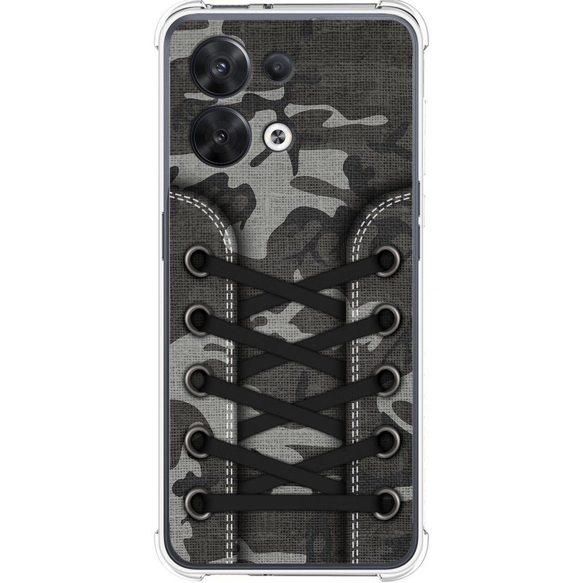 Funda Silicona Antigolpes para Oppo Reno 8 5G diseño Zapatillas 15 Dibujos