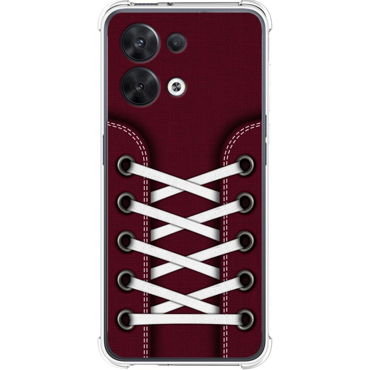 Funda Silicona Antigolpes para Oppo Reno 8 5G diseño Zapatillas 17 Dibujos