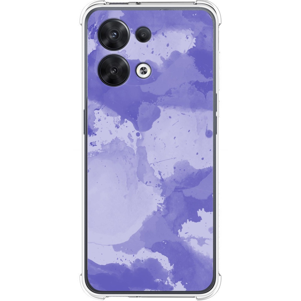 Funda Silicona Antigolpes para Oppo Reno 8 5G diseño Acuarela 01 Dibujos