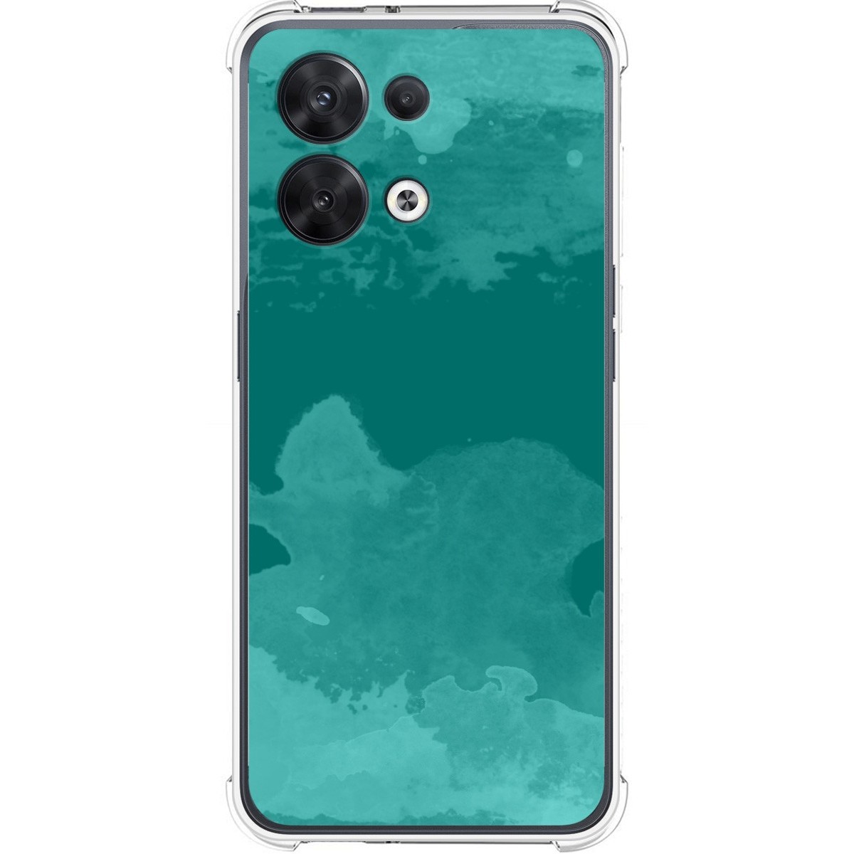 Funda Silicona Antigolpes para Oppo Reno 8 5G diseño Acuarela 06 Dibujos