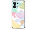 Funda Silicona Antigolpes para Oppo Reno 8 5G diseño Acuarela 11 Dibujos