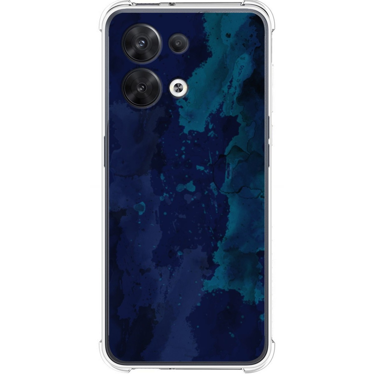 Funda Silicona Antigolpes para Oppo Reno 8 5G diseño Acuarela 13 Dibujos