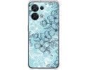 Funda Silicona Antigolpes para Oppo Reno 8 5G diseño Flores 03 Dibujos