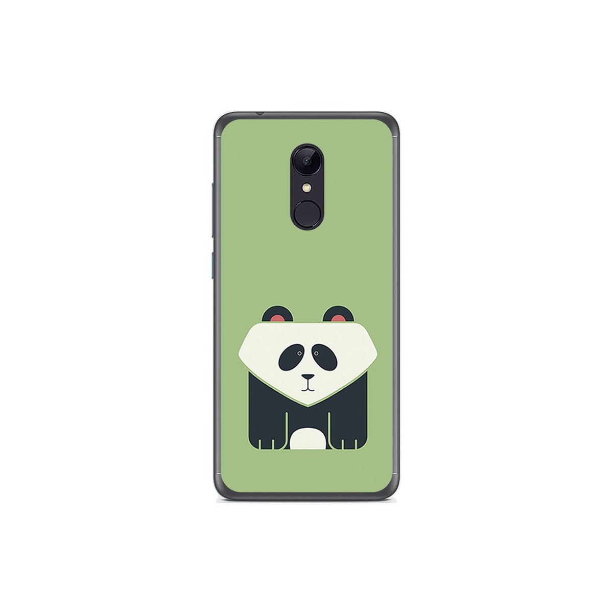 Funda Gel Tpu para Xiaomi Redmi 5 Diseño Panda Dibujos