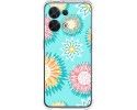 Funda Silicona Antigolpes para Oppo Reno 8 5G diseño Flores 05 Dibujos