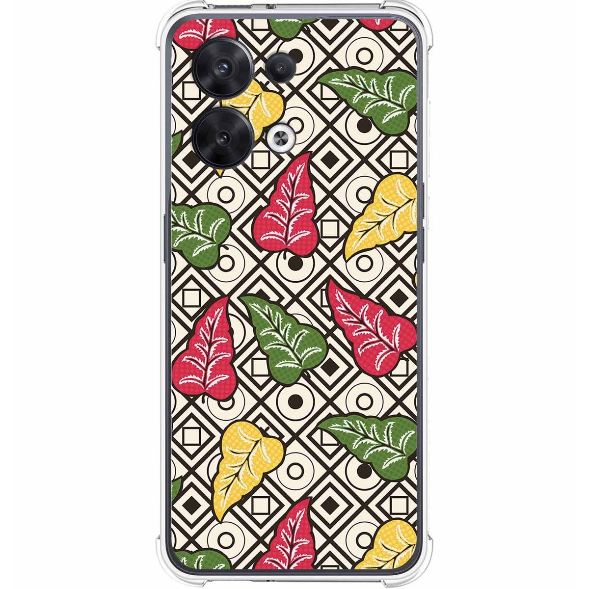 Funda Silicona Antigolpes para Oppo Reno 8 5G diseño Flores 11 Dibujos