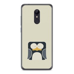Funda Gel Tpu para Xiaomi Redmi 5 Diseño Pingüino Dibujos