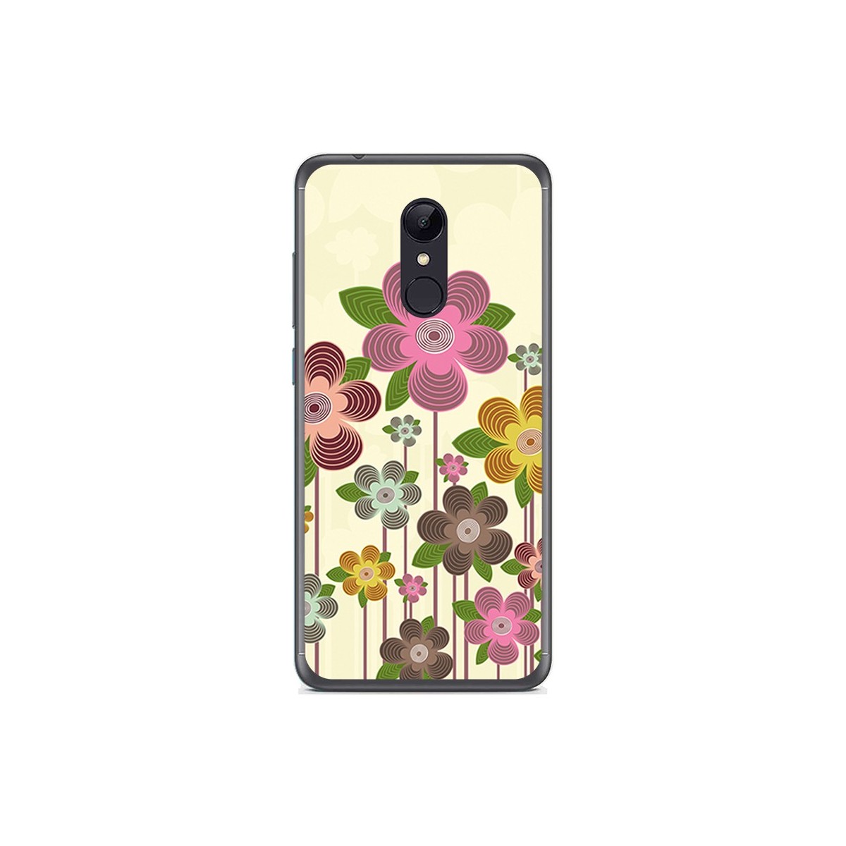 Funda Gel Tpu para Xiaomi Redmi 5 Diseño Primavera En Flor  Dibujos
