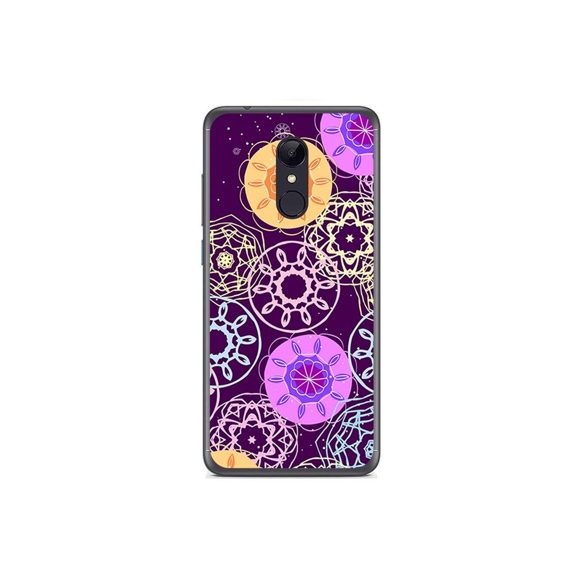 Funda Gel Tpu para Xiaomi Redmi 5 Diseño Radial Dibujos