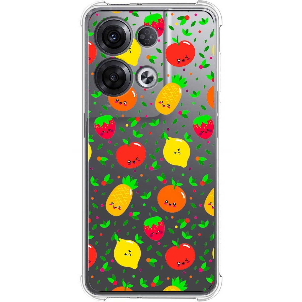 Funda Silicona Antigolpes para Oppo Reno 8 Pro 5G diseño Frutas 01 Dibujos