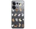 Funda Silicona Antigolpes para Oppo Reno 8 Pro 5G diseño Perros Dibujos