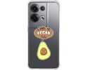 Funda Silicona Antigolpes para Oppo Reno 8 Pro 5G diseño Vegan Life Dibujos
