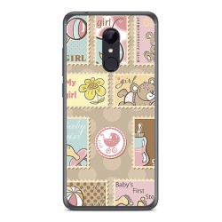 Funda Gel Tpu para Xiaomi Redmi 5 Diseño Sellos Dibujos