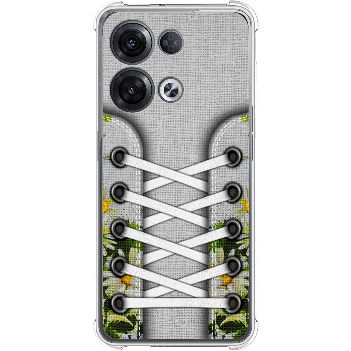 Funda Silicona Antigolpes para Oppo Reno 8 Pro 5G diseño Zapatillas 08 Dibujos
