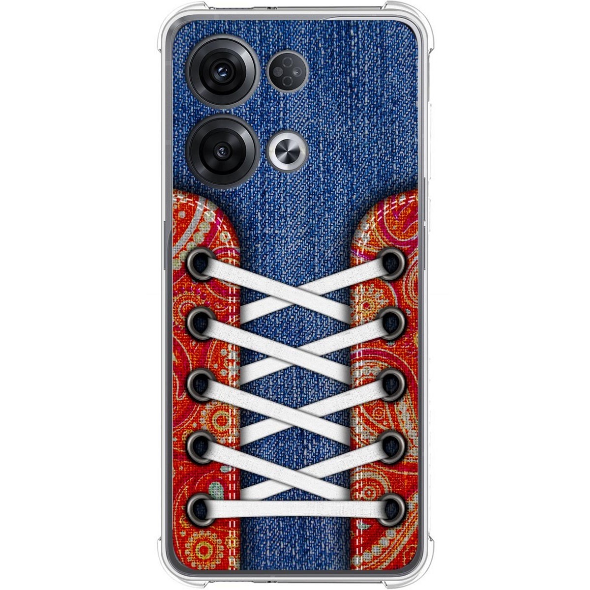 Funda Silicona Antigolpes para Oppo Reno 8 Pro 5G diseño Zapatillas 11 Dibujos