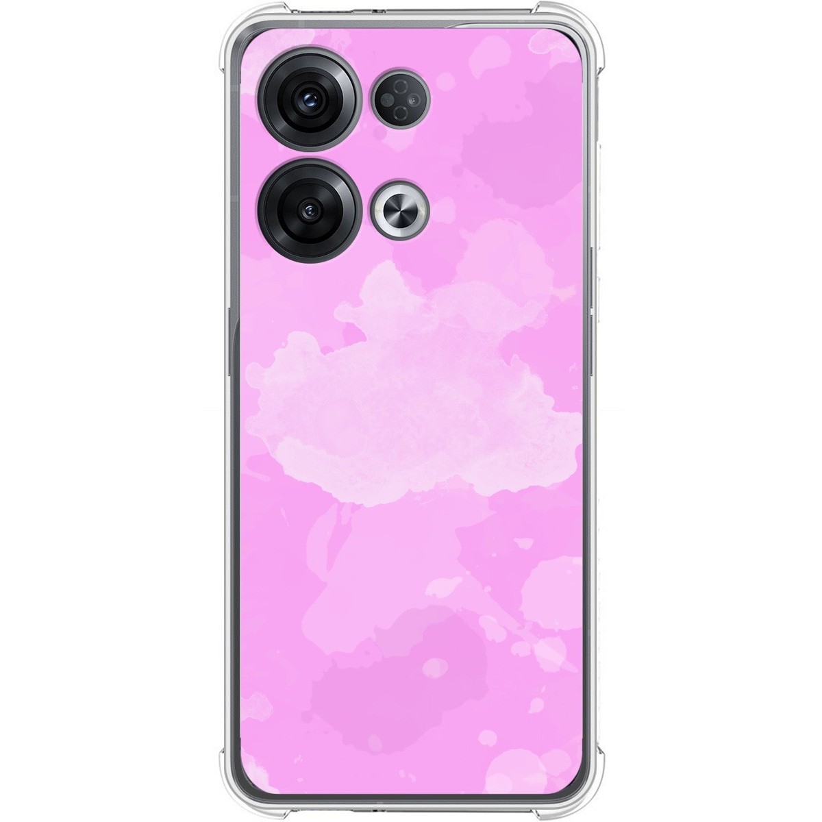 Funda Silicona Antigolpes para Oppo Reno 8 Pro 5G diseño Acuarela 04 Dibujos