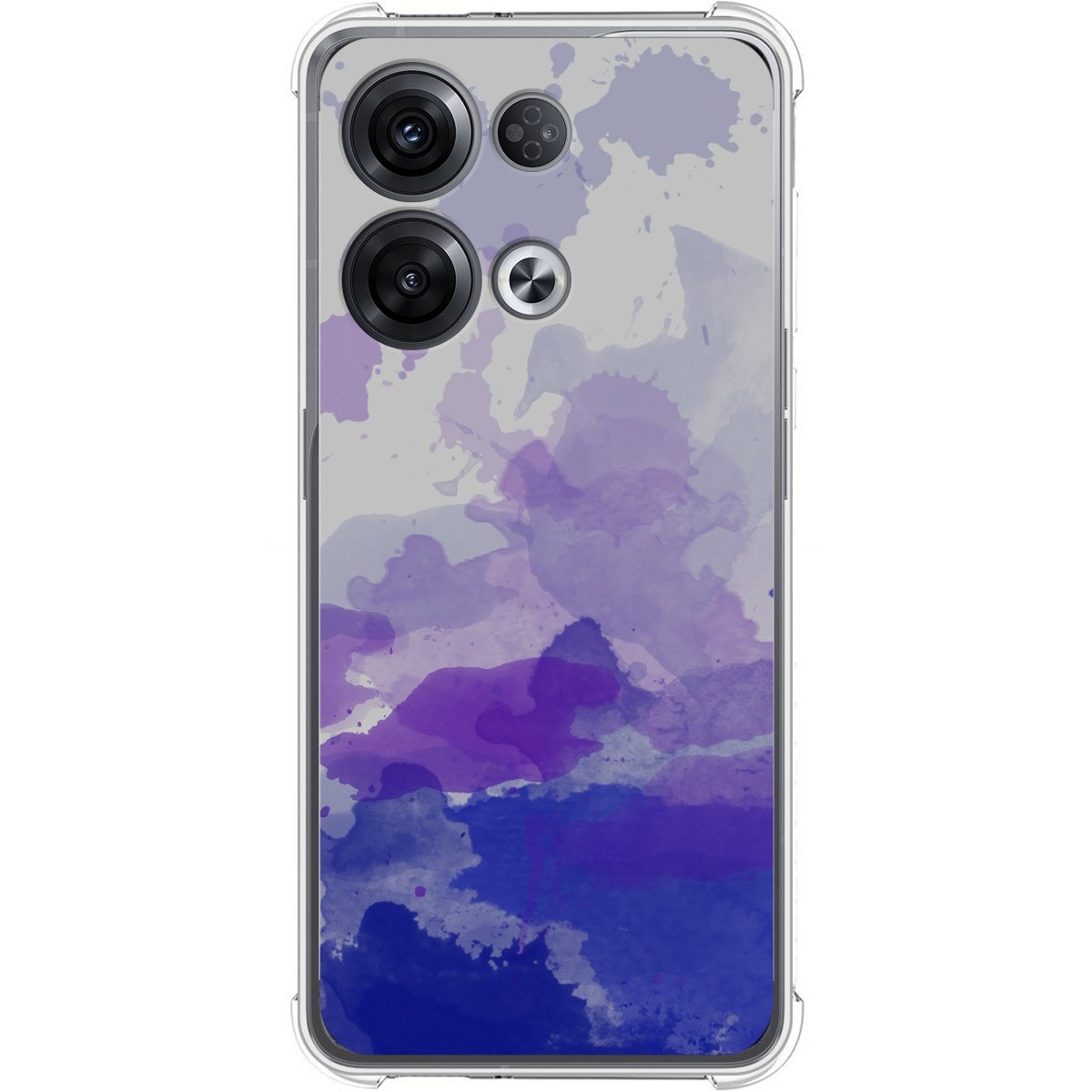 Funda Silicona Antigolpes para Oppo Reno 8 Pro 5G diseño Acuarela 09 Dibujos