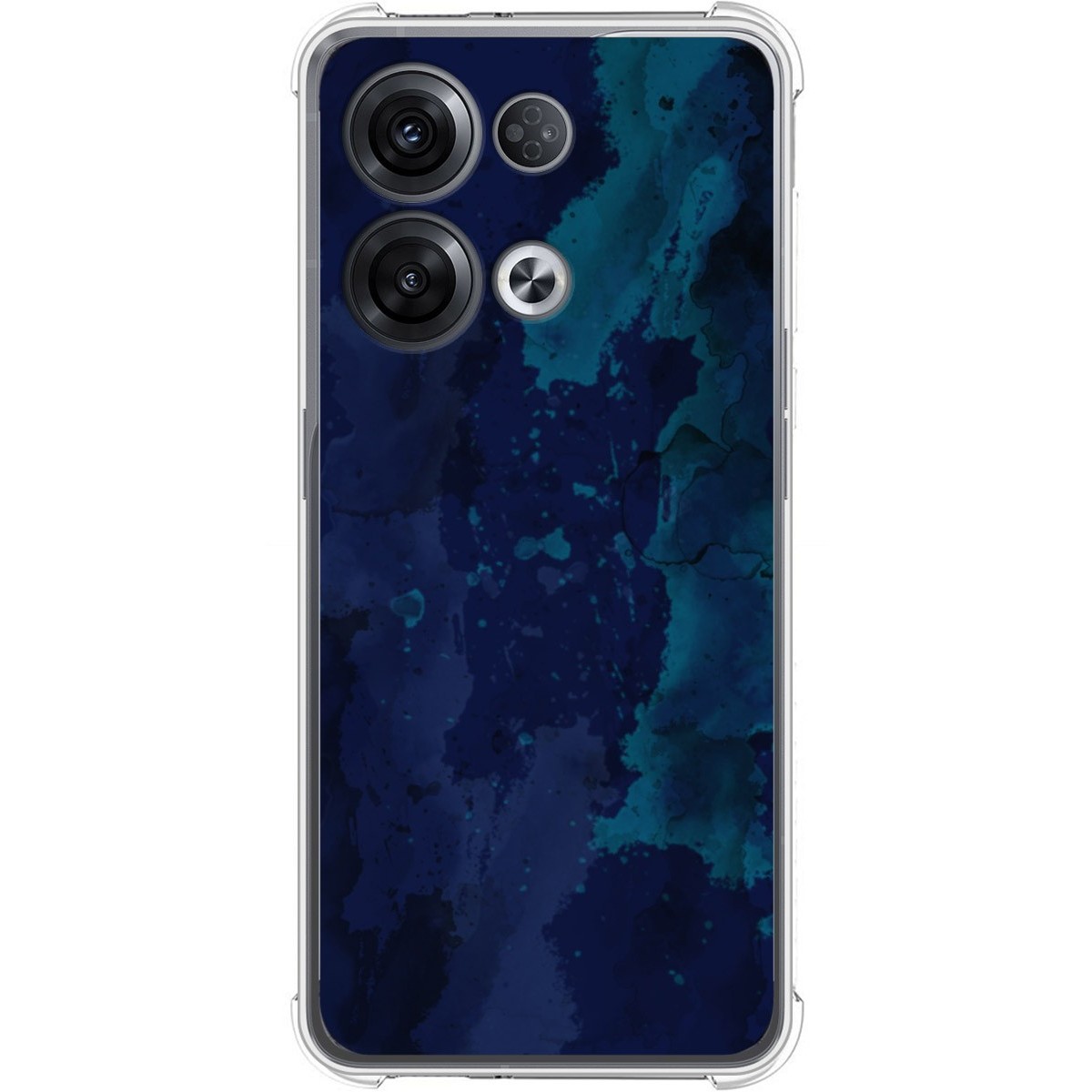 Funda Silicona Antigolpes para Oppo Reno 8 Pro 5G diseño Acuarela 13 Dibujos