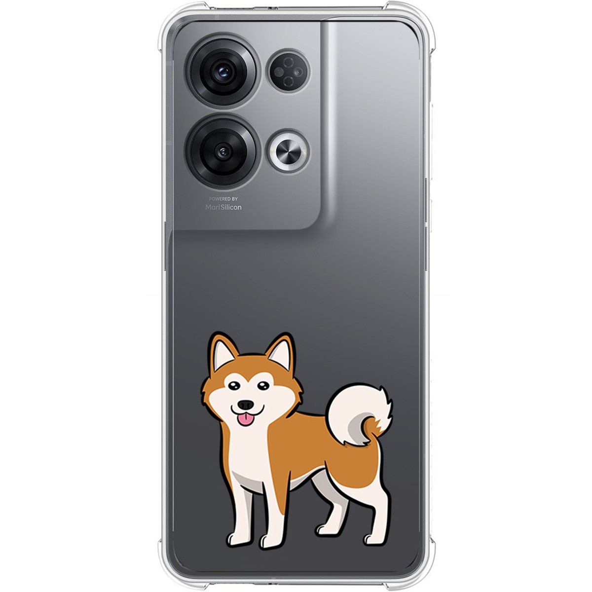 Funda Silicona Antigolpes para Oppo Reno 8 Pro 5G diseño Perros 02 Dibujos