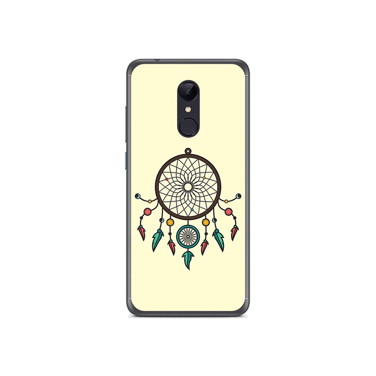 Funda Gel Tpu para Xiaomi Redmi 5 Plus Diseño Atrapasueños Dibujos