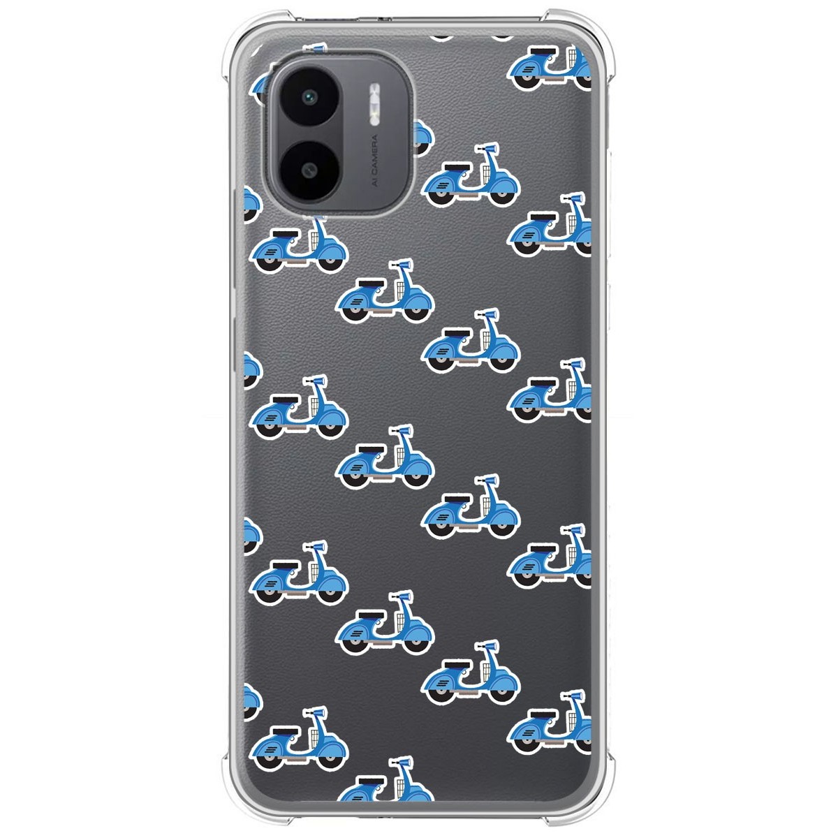 Funda Silicona Antigolpes para Xiaomi Redmi A1 diseño Scooter Dibujos