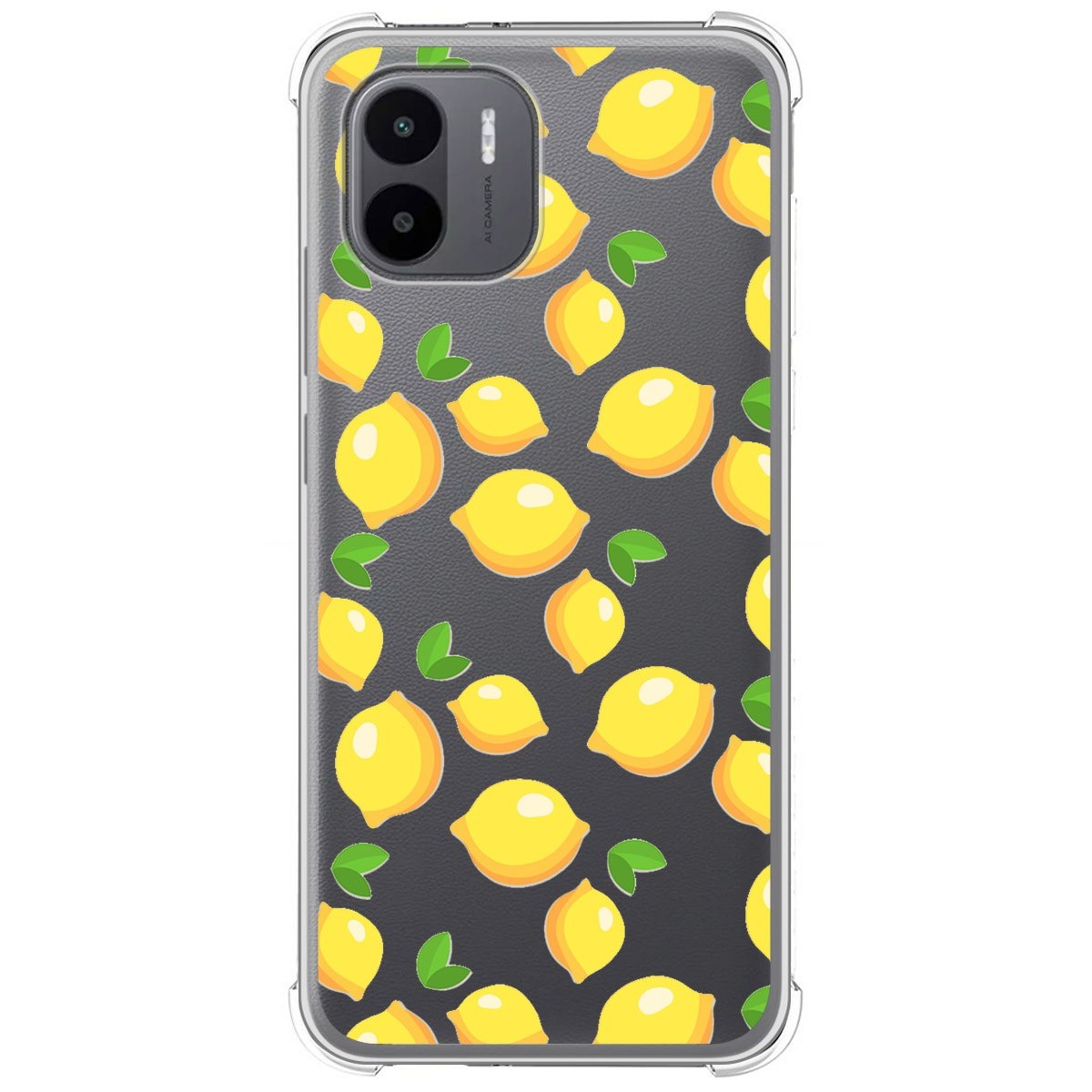 Funda Silicona Antigolpes para Xiaomi Redmi A1 diseño Limones Dibujos