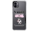 Funda Silicona Antigolpes para Xiaomi Redmi A1 diseño Vaca Dibujos