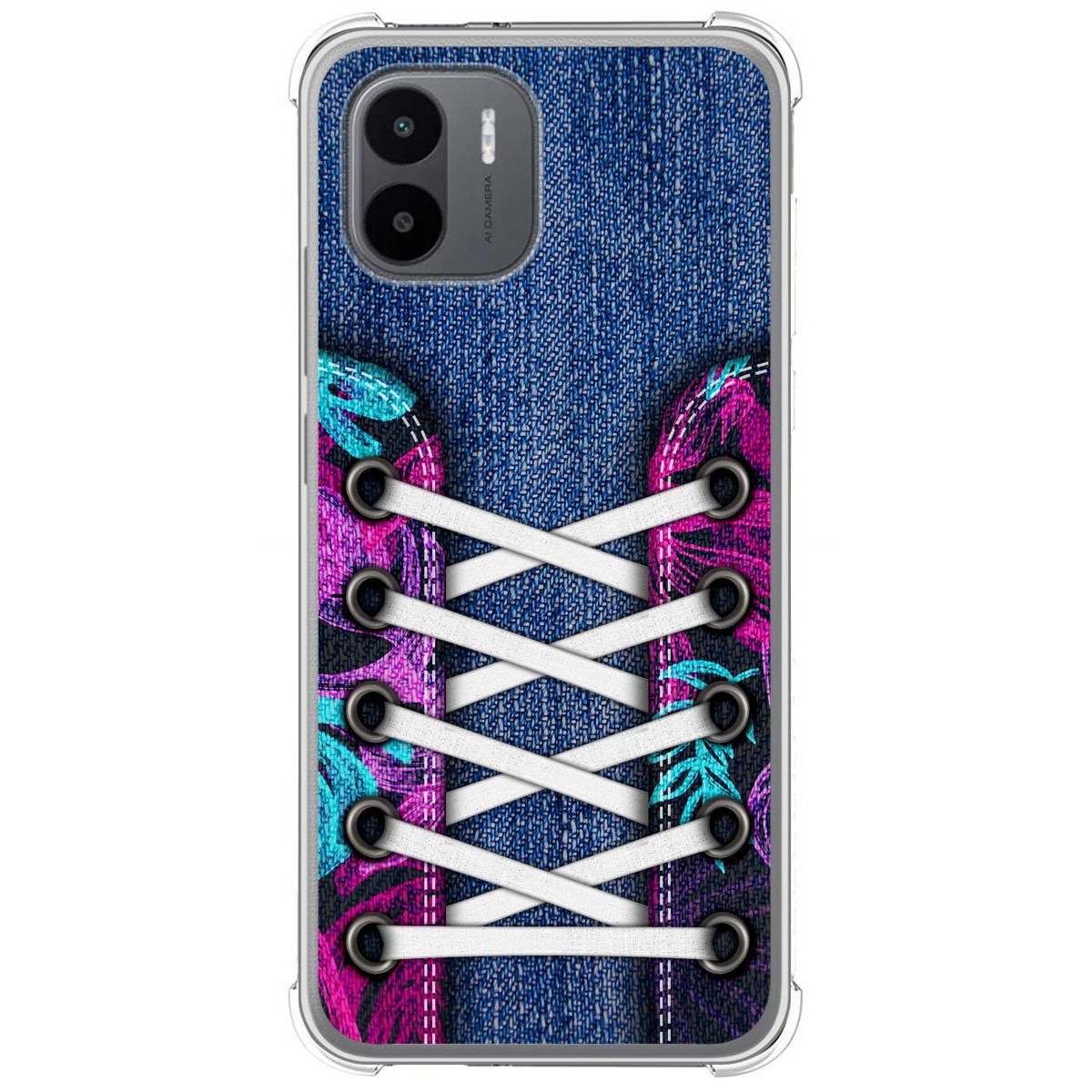 Funda Silicona Antigolpes para Xiaomi Redmi A1 diseño Zapatillas 06 Dibujos
