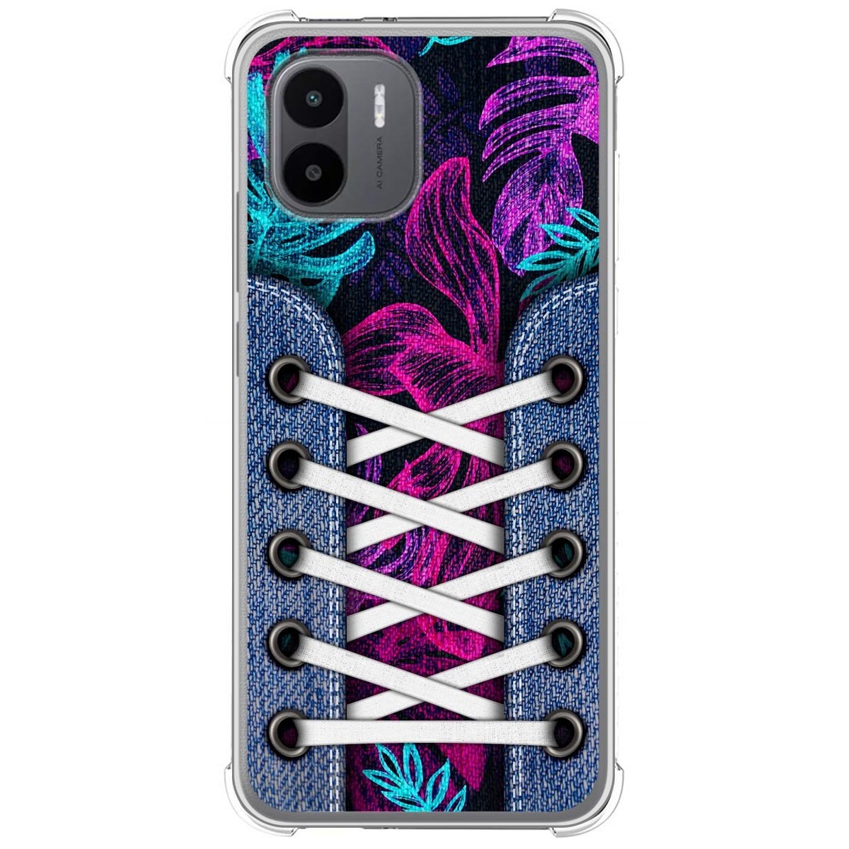 Funda Silicona Antigolpes para Xiaomi Redmi A1 diseño Zapatillas 07 Dibujos