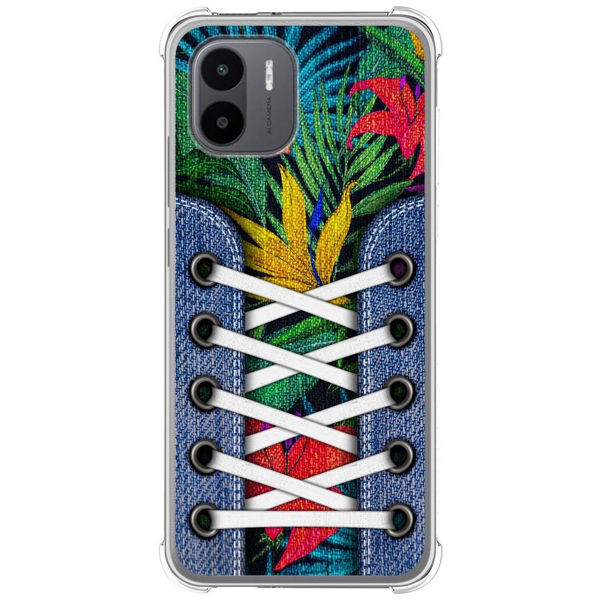 Funda Silicona Antigolpes para Xiaomi Redmi A1 diseño Zapatillas 12 Dibujos