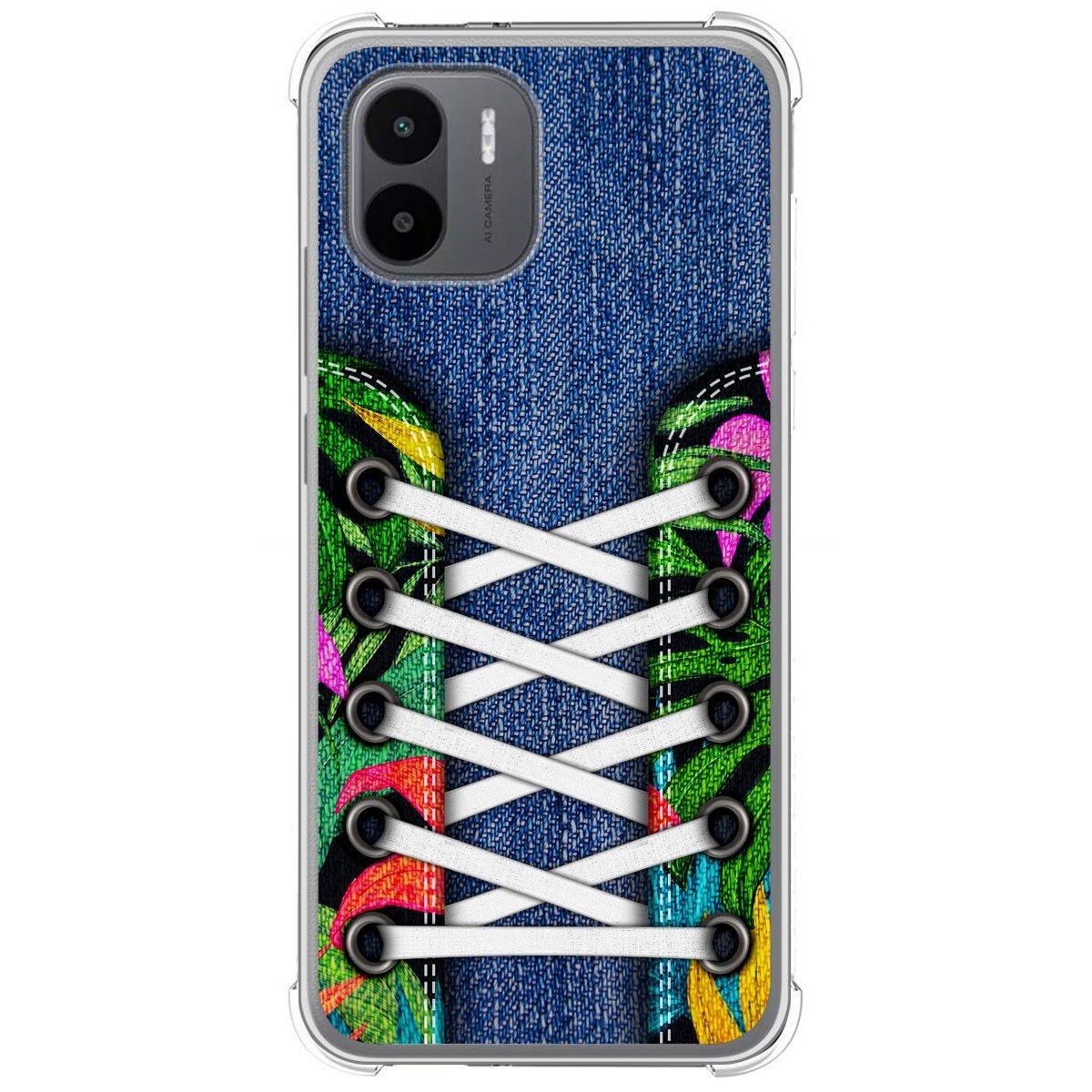 Funda Silicona Antigolpes para Xiaomi Redmi A1 diseño Zapatillas 13 Dibujos