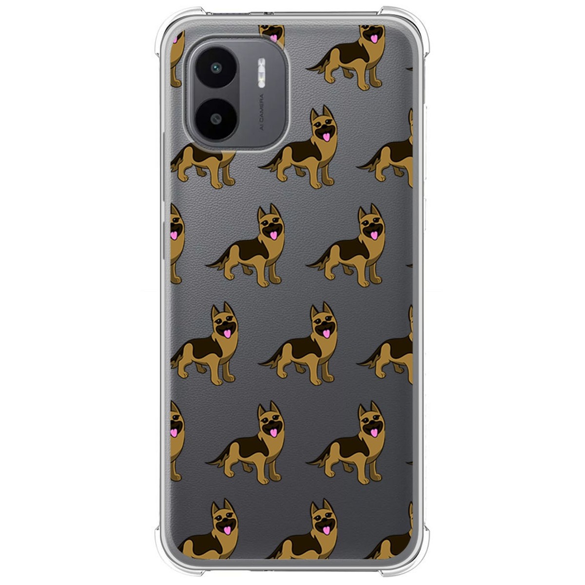 Funda Silicona Antigolpes para Xiaomi Redmi A1 diseño Perros 09 Dibujos