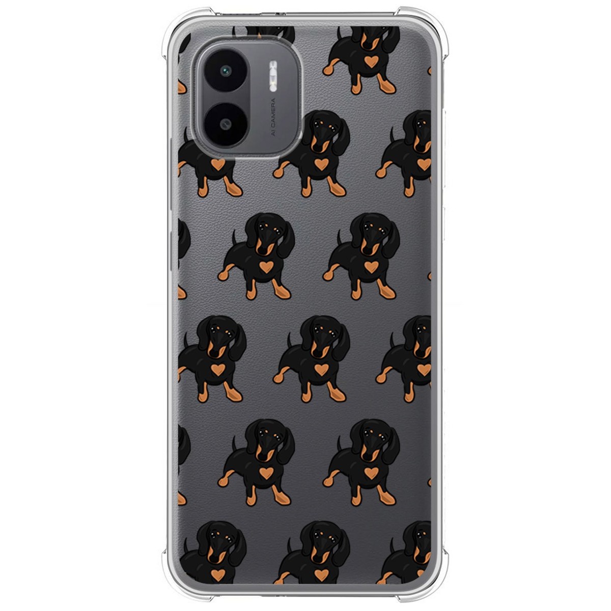 Funda Silicona Antigolpes para Xiaomi Redmi A1 diseño Perros 10 Dibujos
