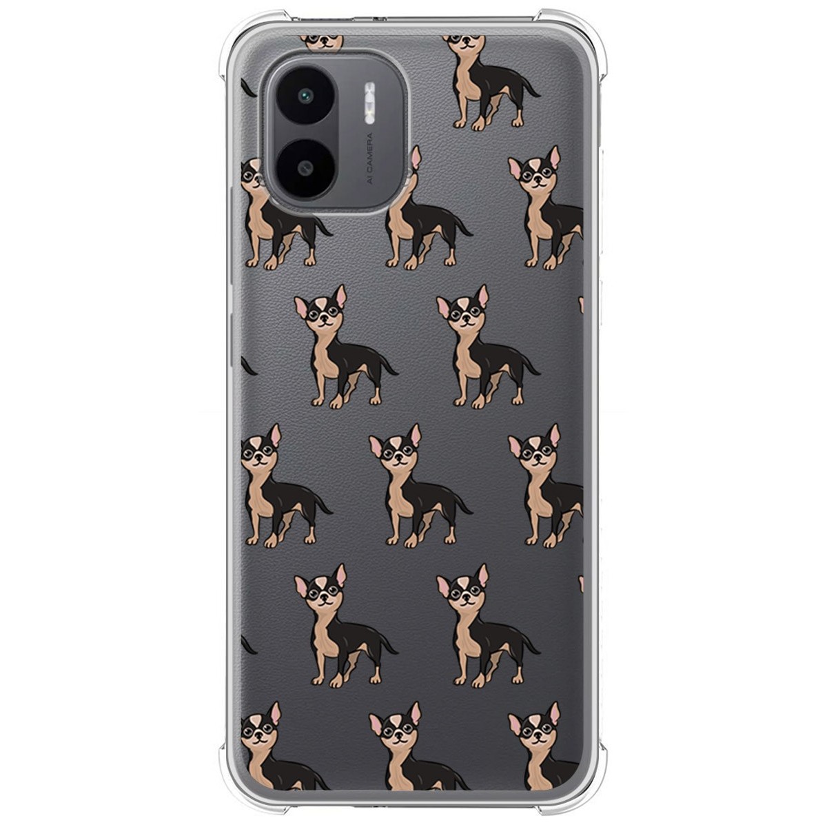Funda Silicona Antigolpes para Xiaomi Redmi A1 diseño Perros 11 Dibujos