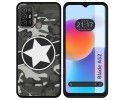 Funda Silicona para ZTE Blade A52 diseño Camuflaje 02 Dibujos