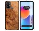 Funda Silicona para ZTE Blade A52 diseño Madera 04 Dibujos