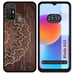 Funda Silicona para ZTE Blade A52 diseño Madera 06 Dibujos