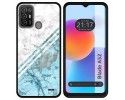 Funda Silicona para ZTE Blade A52 diseño Mármol 02 Dibujos