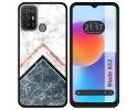 Funda Silicona para ZTE Blade A52 diseño Mármol 05 Dibujos