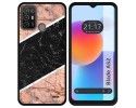 Funda Silicona para ZTE Blade A52 diseño Mármol 07 Dibujos