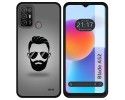 Funda Silicona para ZTE Blade A52 diseño Barba Dibujos