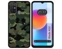 Funda Silicona para ZTE Blade A52 diseño Camuflaje Dibujos