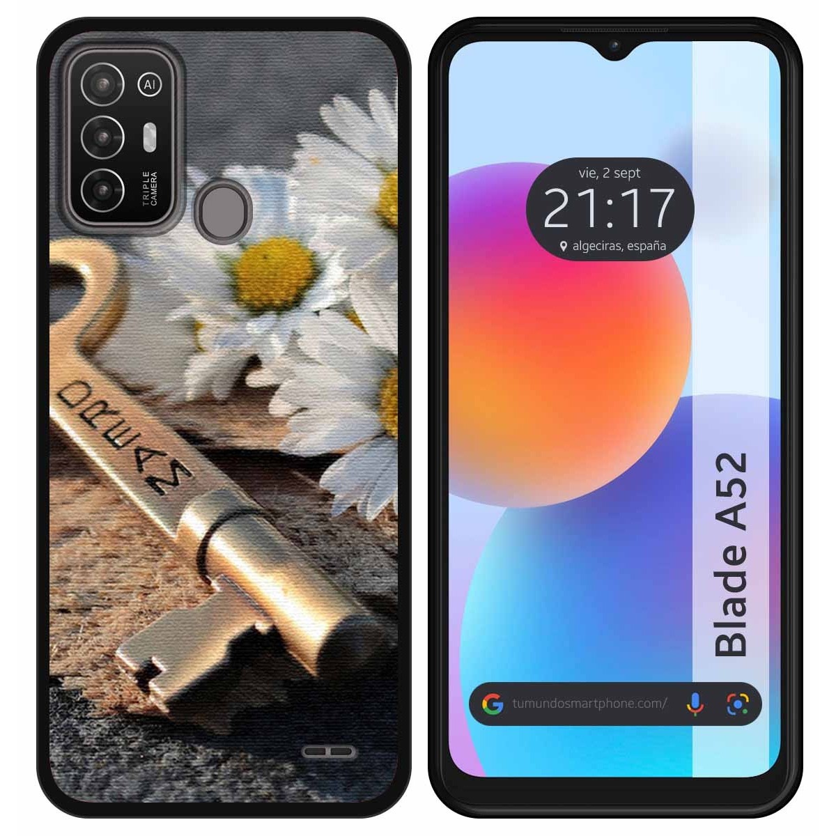 Funda Silicona para ZTE Blade A52 diseño Dream Dibujos