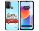 Funda Silicona para ZTE Blade A52 diseño Furgoneta Dibujos