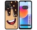Funda Silicona para ZTE Blade A52 diseño Helado Chocolate Dibujos